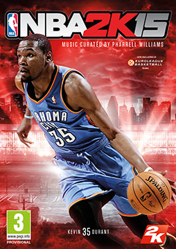 画像ギャラリー No.001のサムネイル画像 / 「NBA 2K15」のBGM選曲をアーティストのファレル・ウィリアムスが担当