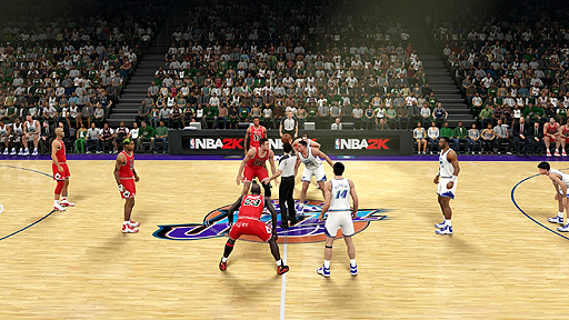 画像ギャラリー No.018のサムネイル画像 / 2K Sportsの「NBA 2K15」を体験プレイ。実写さながらのクオリティで表現された選手達のアクションと，NBAを知らなくても楽しめる育成モードなどに注目