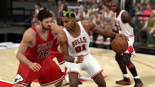 画像ギャラリー No.025のサムネイル画像 / 2K Sportsの「NBA 2K15」を体験プレイ。実写さながらのクオリティで表現された選手達のアクションと，NBAを知らなくても楽しめる育成モードなどに注目