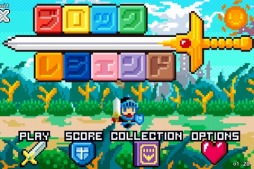 画像ギャラリー No.001のサムネイル画像 / レトロチックなパズルRPG「Block Legend」auスマートパスで配信スタート