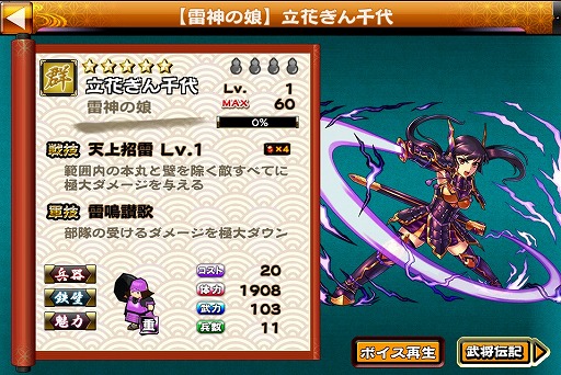 画像ギャラリー No.009のサムネイル画像 / 「戦国X」初のランキングイベントを実施。累計DL70万突破記念のプレゼントも