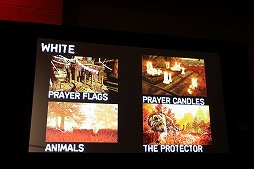 画像ギャラリー No.015のサムネイル画像 / ［GDC 2015］「Far Cry 4」の色使いをアートディレクターが解説。シャングリラの赤い草やミンの兵士の青い制服は，こうして決められた