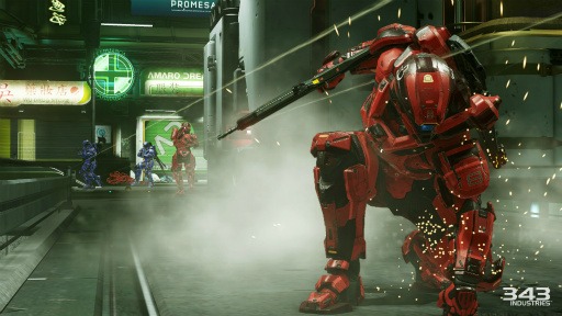 画像ギャラリー No.008のサムネイル画像 / 「Halo 5：Guardians」の仕上がりを確認。マルチプレイβテストからブラッシュアップされた「Arena」モードを体験してきた