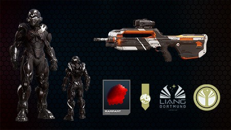 画像ギャラリー No.002のサムネイル画像 / 「Halo 5：Guardians」の予約/早期購入特典情報が公開に。特典はマルチプレイで使用できるアーマーセットや武器など追加DLC