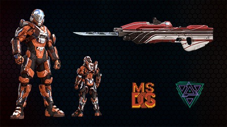 画像ギャラリー No.004のサムネイル画像 / 「Halo 5：Guardians」の予約/早期購入特典情報が公開に。特典はマルチプレイで使用できるアーマーセットや武器など追加DLC