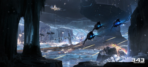 画像ギャラリー No.005のサムネイル画像 / 発売迫る「Halo 5:Guardians」のコンセプトアート12点を掲載