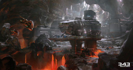 画像ギャラリー No.007のサムネイル画像 / 発売迫る「Halo 5:Guardians」のコンセプトアート12点を掲載