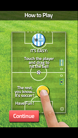 画像ギャラリー No.002のサムネイル画像 / エアホッケー×サッカー。iOS向けアクション「Absolute Football Mania」を紹介する「(ほぼ)日刊スマホゲーム通信」第546回
