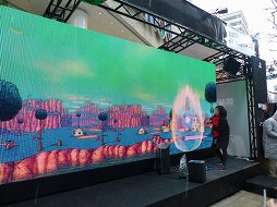 画像ギャラリー No.005のサムネイル画像 / 「ドラゴンボール ゼノバース」発売記念イベント「撃とうぜ！かめはめ波！武道会」が開催。渋谷の街でかめはめ波をぶっ放そう