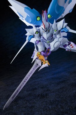 画像ギャラリー No.004のサムネイル画像 / 「スパロボ OG」シリーズより，精霊憑依状態の“サイバスター”がプラモデルに