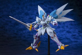 画像ギャラリー No.007のサムネイル画像 / 「スパロボ OG」シリーズより，精霊憑依状態の“サイバスター”がプラモデルに