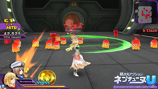 画像ギャラリー No.028のサムネイル画像 / 手軽に遊べる爽快アクション！　「超次元アクション ネプテューヌU」のプレイレポートをお届けします