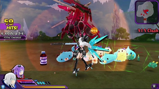 画像ギャラリー No.001のサムネイル画像 / シリーズ初のアクション，そして衣装破壊！　「超次元アクション ネプテューヌU」の紹介プレイムービーを掲載