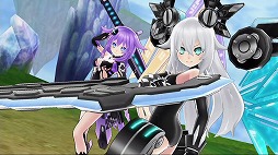 画像ギャラリー No.003のサムネイル画像 / シリーズ初のアクション，そして衣装破壊！　「超次元アクション ネプテューヌU」の紹介プレイムービーを掲載