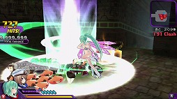画像ギャラリー No.004のサムネイル画像 / シリーズ初のアクション，そして衣装破壊！　「超次元アクション ネプテューヌU」の紹介プレイムービーを掲載