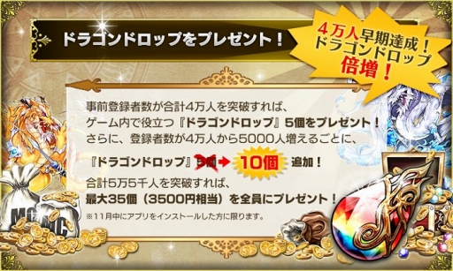 画像ギャラリー No.002のサムネイル画像 / 「ドラゴン★スピンZ」，事前登録者が4万人を突破。特典のさらなる追加も