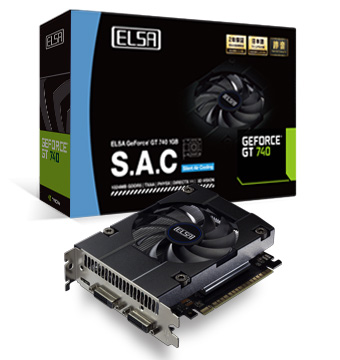 画像ギャラリー No.001のサムネイル画像 / ELSA,静音クーラー「S.A.C.」搭載のGT 740カードを約1万4000円で発売