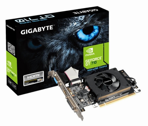 画像ギャラリー No.001のサムネイル画像 / ファン付きとファンレス,2種類のGIGABYTE製GT 710カードが国内発売