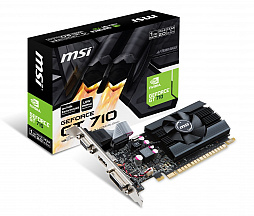 画像ギャラリー No.002のサムネイル画像 / MSI,Low Profile対応GT 710カードのラインナップに64bit接続のGDDR5メモリ搭載版を追加
