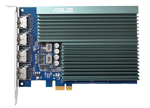 画像ギャラリー No.002のサムネイル画像 / ASUS,HDMIポート4基搭載でファンレス仕様のGT 730カードを発売