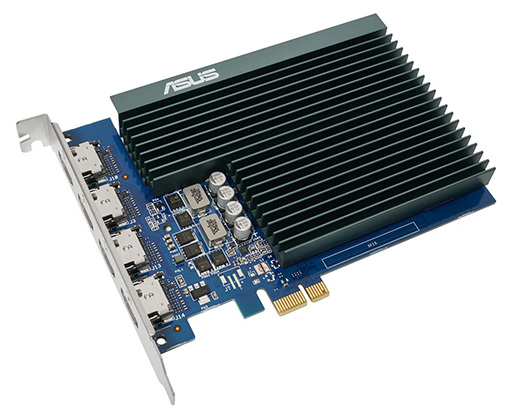 画像ギャラリー No.003のサムネイル画像 / ASUS,HDMIポート4基搭載でファンレス仕様のGT 730カードを発売