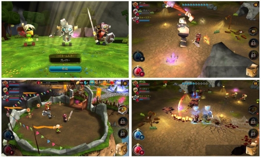 画像ギャラリー No.002のサムネイル画像 / アクションRPG「エピックヒーローズ」がスマホ向けに配信。闇の勢力を倒そう