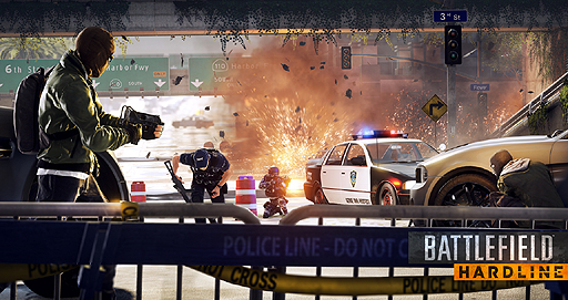 画像ギャラリー No.012のサムネイル画像 / ［gamescom］警察対犯罪者を描く「Battlefield Hardline」。シングルプレイの内容と2つの新たなマルチプレイモードをチェック