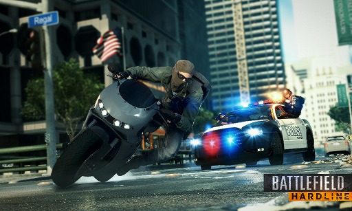 画像ギャラリー No.002のサムネイル画像 / 「Battlefield Hardline」のテーマソングに載せた，スピード感と迫力のある最新トレイラーが公開