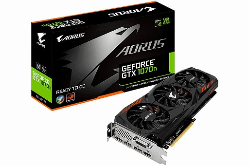 画像ギャラリー No.001のサムネイル画像 / WINDFORCE 2Xクーラー搭載のRX Vega 56カードとAORUSブランドのGTX 1070 Tiカードが発売。GIGABYTE製