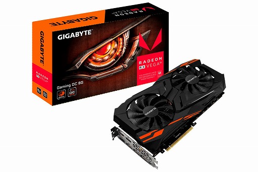 画像ギャラリー No.002のサムネイル画像 / WINDFORCE 2Xクーラー搭載のRX Vega 56カードとAORUSブランドのGTX 1070 Tiカードが発売。GIGABYTE製