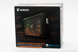 画像ギャラリー No.004のサムネイル画像 / 外付けグラフィックボックス「AORUS GTX 1080 Gaming Box」レビュー。Thunderbolt 3接続のGTX 1080はどれだけの3D性能をもたらすか