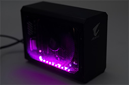 画像ギャラリー No.007のサムネイル画像 / 外付けグラフィックボックス「AORUS GTX 1080 Gaming Box」レビュー。Thunderbolt 3接続のGTX 1080はどれだけの3D性能をもたらすか