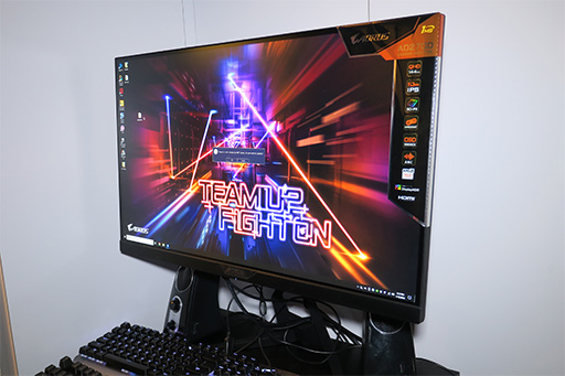 画像ギャラリー No.002のサムネイル画像 / GIGABYTE，ゲーマー向けブランド「AORUS」初の液晶ディスプレイ「AD27QD」を発表。PC用設定ソフトの多機能ぶりが魅力だ