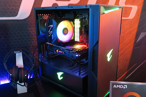 画像ギャラリー No.004のサムネイル画像 / CFD販売，「AORUS」ブランドのゲーマー向けデスクトップPC「AORUS GAMING PC」を国内発売