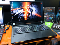 ［TGS 2019］オムロン製メカニカルキースイッチ採用のゲームノートPC「AORUS 17」をGIGABYTEが参考出展