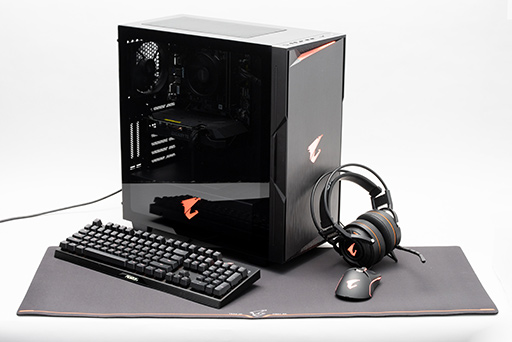 画像ギャラリー No.004のサムネイル画像 / 【PR】GIGABYTE製PCパーツで固めたゲームPC「AORUS GPC-01V」を試す。性能や使い勝手，拡張性も良好な1台だ