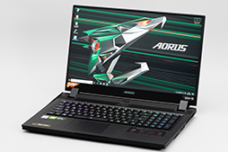 画像ギャラリー No.019のサムネイル画像 / GIGABYTEのハイエンドゲームノートPC「AORUS 17G」を試す。RTX 3080＆300Hz液晶搭載にメカニカルキーボード採用と見どころは多い