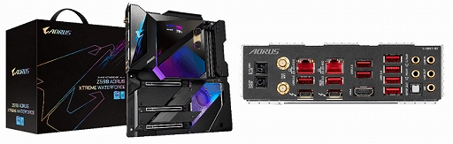 画像ギャラリー No.002のサムネイル画像 / GIGABYTE,液冷クーラー標準装備のゲーマー向けZ590マザーを国内発売