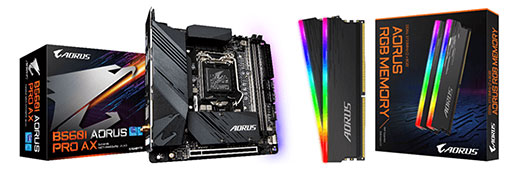 画像ギャラリー No.001のサムネイル画像 / GIGABYTE,ゲーマー向けB560 Mini-ITXマザーとDDR4メモリを発売
