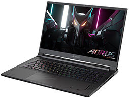 画像ギャラリー No.001のサムネイル画像 / RTX 40シリーズ搭載のGIGABYTE製17.3型ゲームノートPC計2製品が発売