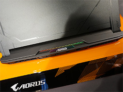 画像ギャラリー No.010のサムネイル画像 / RTX 40シリーズ搭載のGIGABYTE製ゲーマー向けノートPCが国内初披露。15インチ級の上位モデルなど今後発売予定の製品も登場