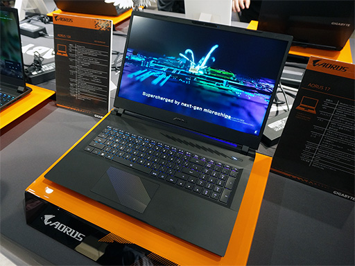 画像ギャラリー No.012のサムネイル画像 / RTX 40シリーズ搭載のGIGABYTE製ゲーマー向けノートPCが国内初披露。15インチ級の上位モデルなど今後発売予定の製品も登場