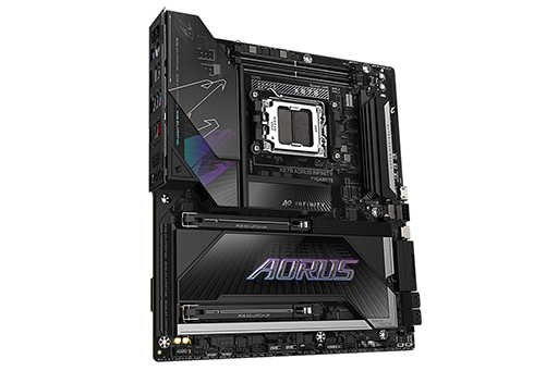 画像ギャラリー No.003のサムネイル画像 / GIGABYTE創立40周年記念モデルのE-ATXマザーボード「X870 AORUS INFINITY」発売