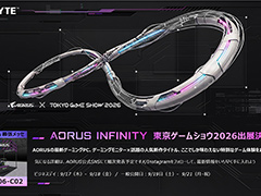 GIGABYTE����������ॷ�祦2026�˥֡�����Ÿ������Υ������AORUS��PC�ǥץ쥤�Ǥ���