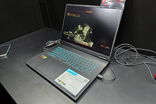 画像ギャラリー No.009のサムネイル画像 / GIGABYTEのゲーミングブランド「AORUS」ブースで，最新のノートPCや有機ELディスプレイを使ってゲームを体験［TGS2026］【PR】