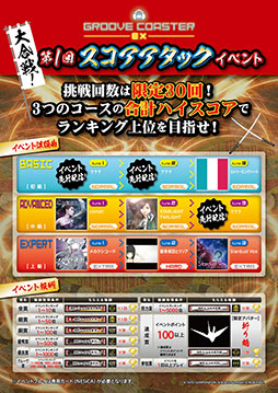 画像ギャラリー No.003のサムネイル画像 / 「グルーヴコースター EX」ver1.52が10月15日より稼働開始