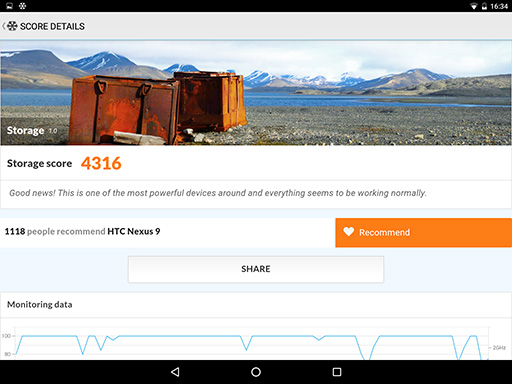 画像ギャラリー No.004のサムネイル画像 / Android用総合ベンチマークソフト「PCMark for Android」にストレージ性能計測テストが加わる