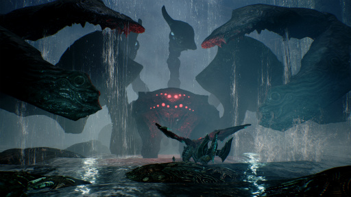 画像ギャラリー No.003のサムネイル画像 / ［E3 2016］プラチナゲームズの新作「Scalebound」のCo-opプレイが初披露。Xbox One版とWindows 10版とのクロスバイ対応も