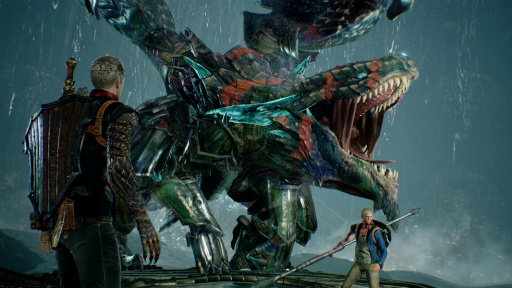 画像ギャラリー No.004のサムネイル画像 / ［E3 2016］プラチナゲームズの新作「Scalebound」のCo-opプレイが初披露。Xbox One版とWindows 10版とのクロスバイ対応も