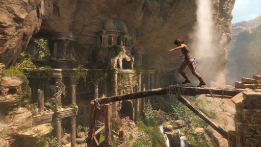 画像ギャラリー No.008のサムネイル画像 / 「Rise of the Tomb Raider」開発者インタビュー。ララが挑む“初めての遺跡探検”の物語と自由度の高い戦いについて聞いた